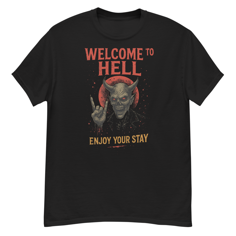 Welcome to Hell Unisex T-Shirt | Craigz Horror Vault