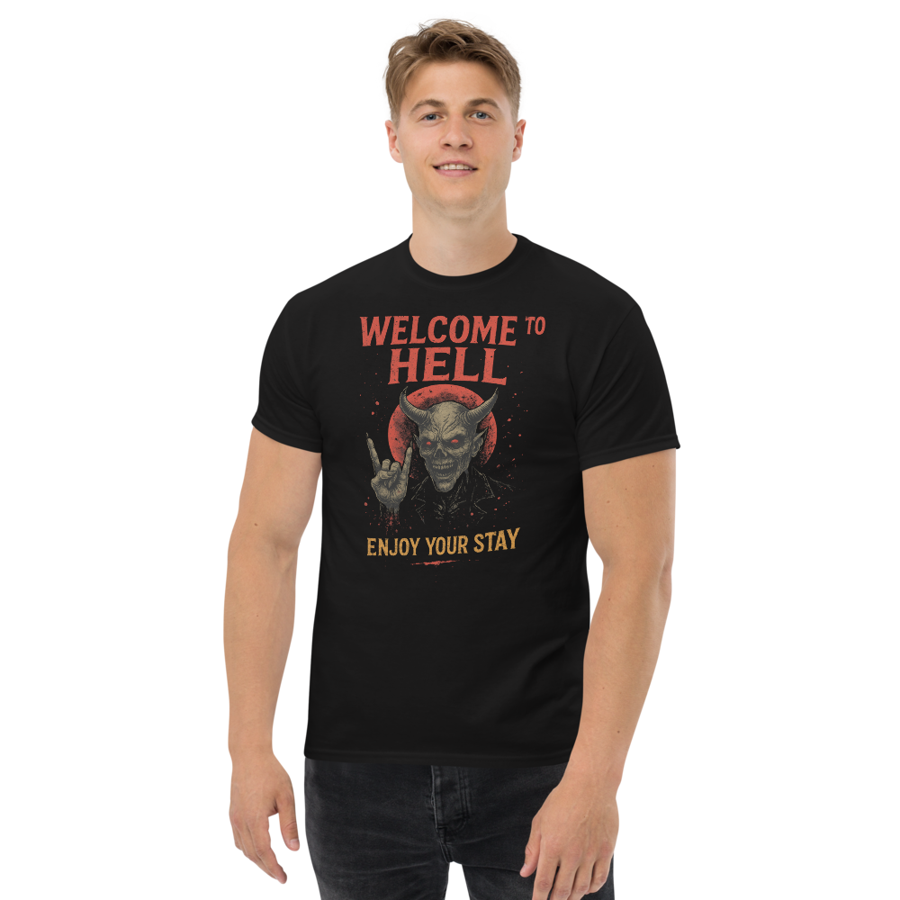 Welcome to Hell Unisex T-Shirt | Craigz Horror Vault